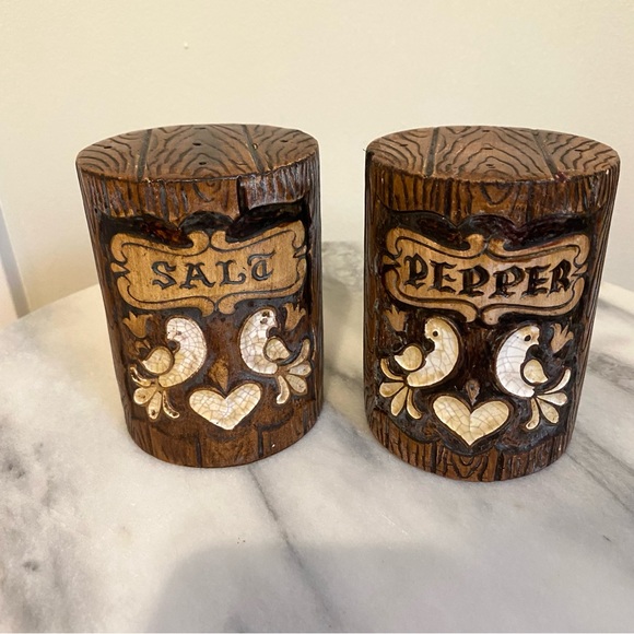 Vintage Dining Vintage Mcm Treasure Craft Pottery Salt Pepper